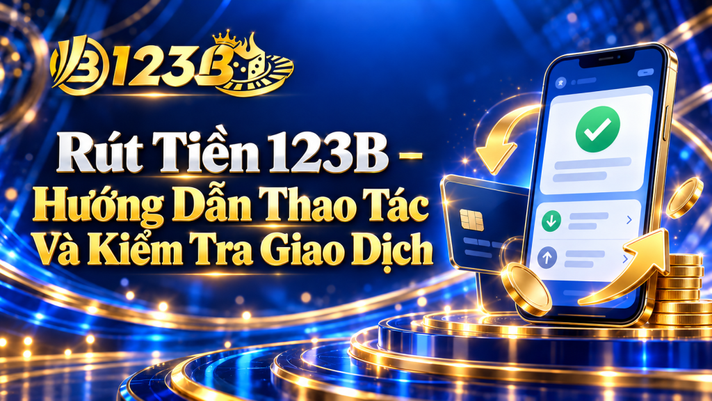 Rút Tiền 123B – Hướng Dẫn Thao Tác Và Kiểm Tra Giao Dịch