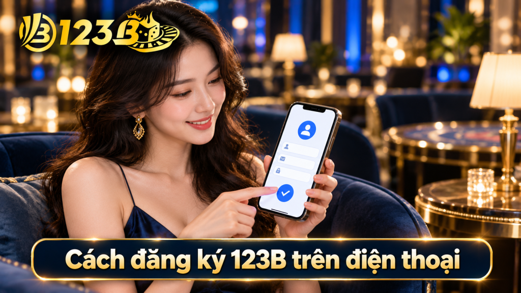 Cách đăng ký 123B trên điện thoại