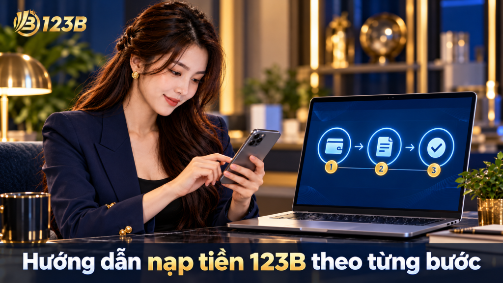 Hướng dẫn nạp tiền 123B theo từng bước