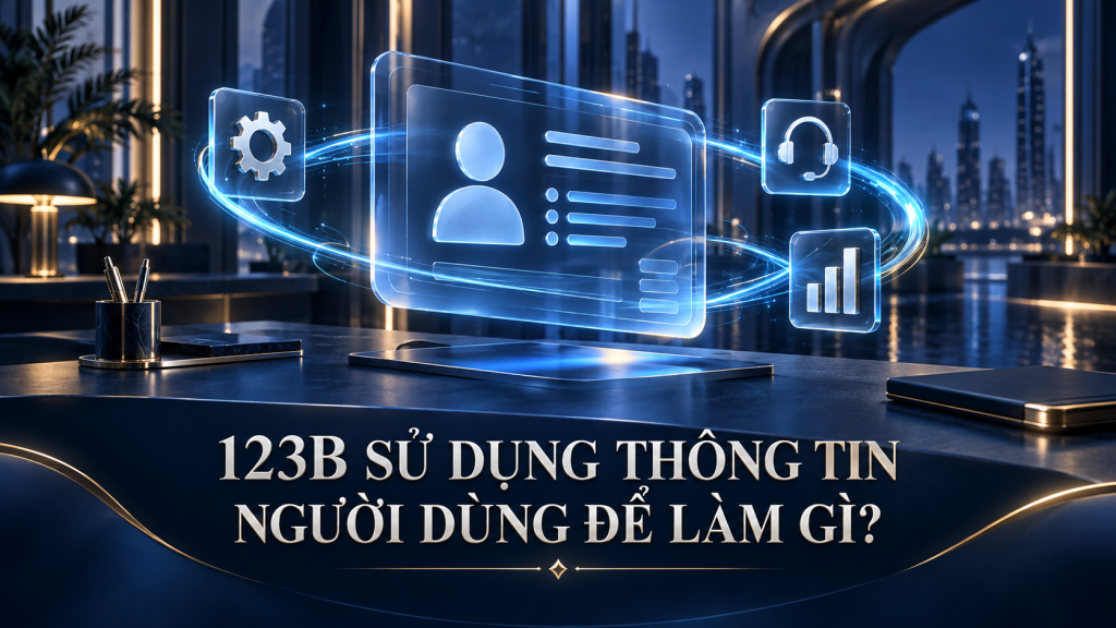 123B Sử Dụng Thông Tin Người Dùng Để Làm Gì?